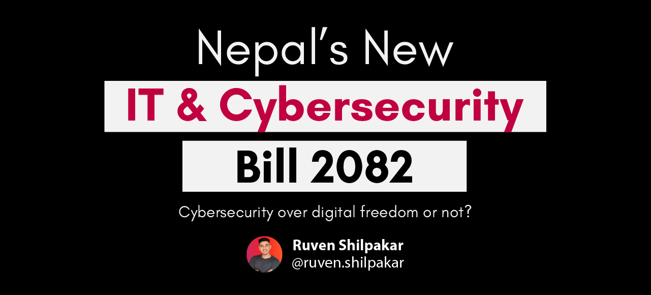 new nepal IT bill 2082, nepal cybersecurity bill 2025